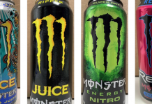 جمعآوری نوشیدنیهای انرژیزای Monster در کانادا