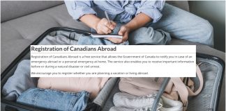 استفاده از سرویس رایگان دولت کانادا برای موقعیتهای اضطراری در سفر
