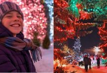 زیباترین نورپردازیهای کریسمسی در کلگری