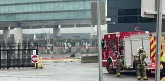 انفجار مرگبار اتومبیل در نزدیکی گذرگاه مرزی انتاریو