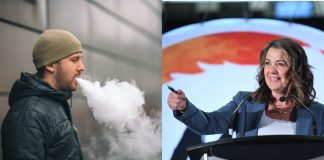 مالیات جدید برای محصولات ویپینگ در آلبرتا