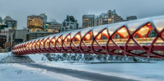 کاهش چشمگیر دما و بارش برف در آلبرتا و کلگری