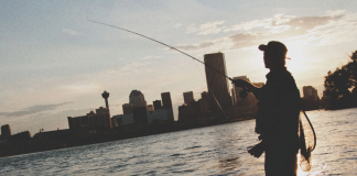 بهترین نقاط برای ماهیگیری در اطراف کلگری