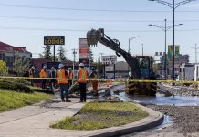 ادامه وضعیت اضطراری پس از شکستگی خط لوله آب کلگری