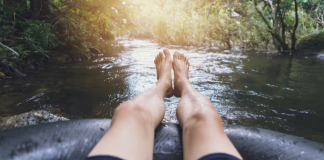 بهترین رودخانههای کلگری برای شنا با تیوب