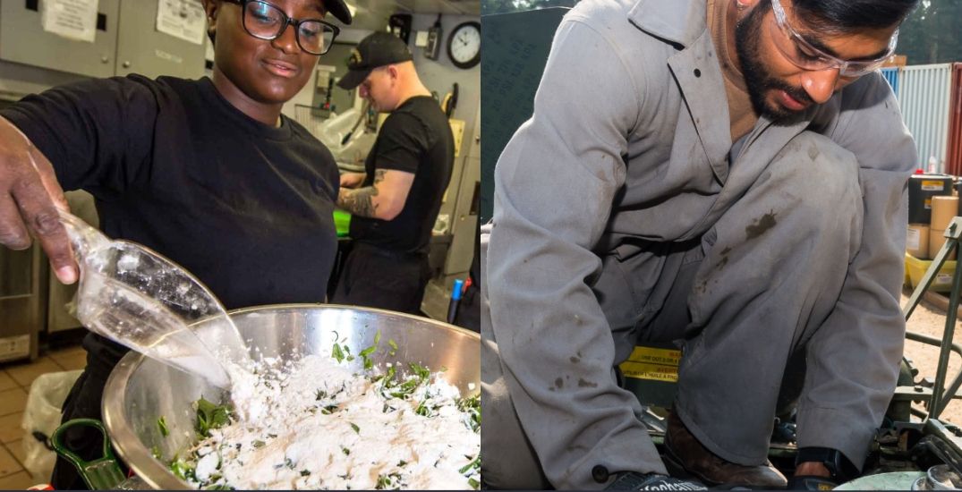 فرصت استخدام در مشاغل غیرعملیاتی نیروهای مسلح کانادا