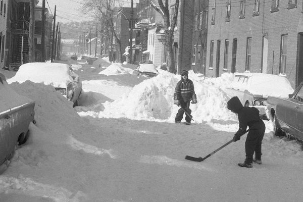 MONTRÉAL D'HIER ET D'HIVER