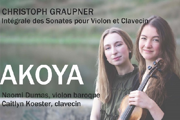 CHRISTOPH GRAUPNER (1683-1760) | SONATES POUR VIOLON ET CLAVECIN