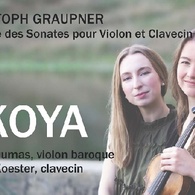 CHRISTOPH GRAUPNER (1683-1760) | SONATES POUR VIOLON ET CLAVECIN