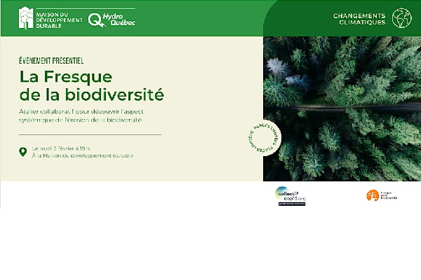 LA FRESQUE DE LA BIODIVERSITÉ