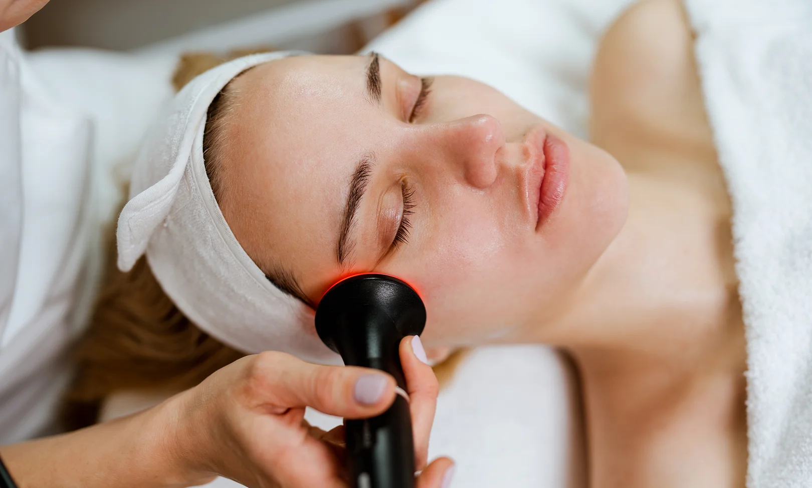 Beauty spa aesthetics red light