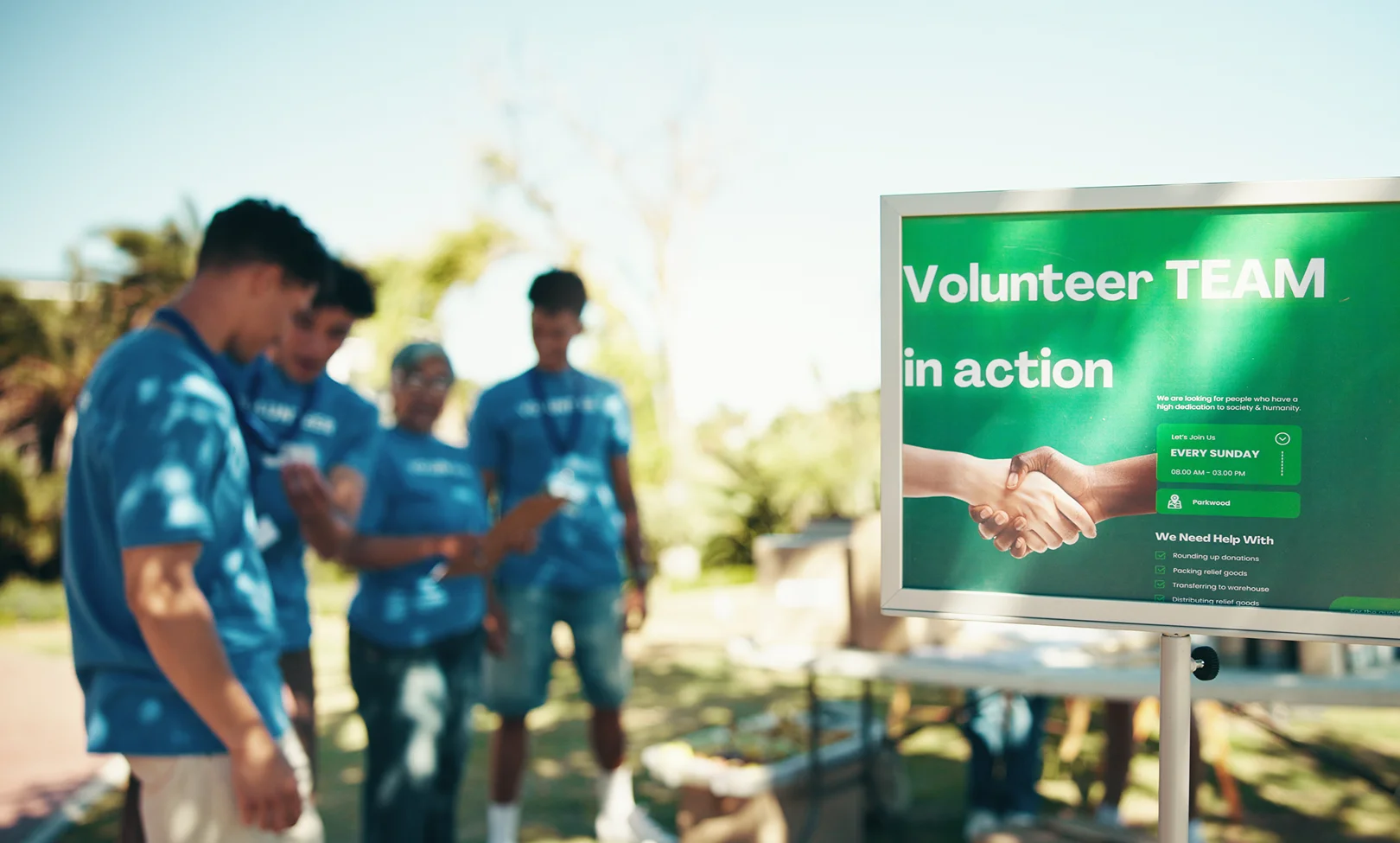 non profit charity volunteer