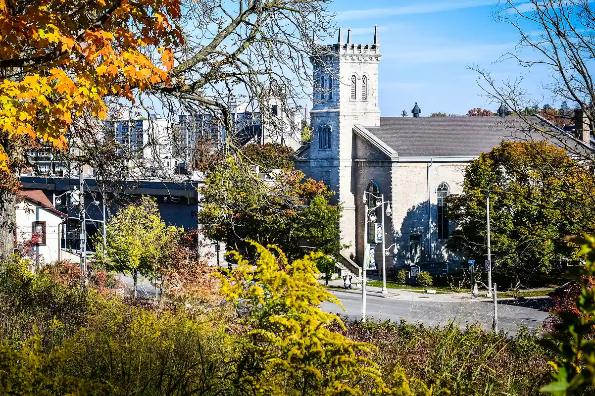 Street in Guelph Ontario