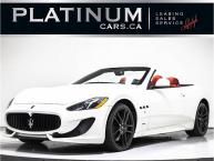 2017 Maserati Granturismo 4.7L V8, 454Hp, Mc Sportline 4.7S, Nav, Red Int.