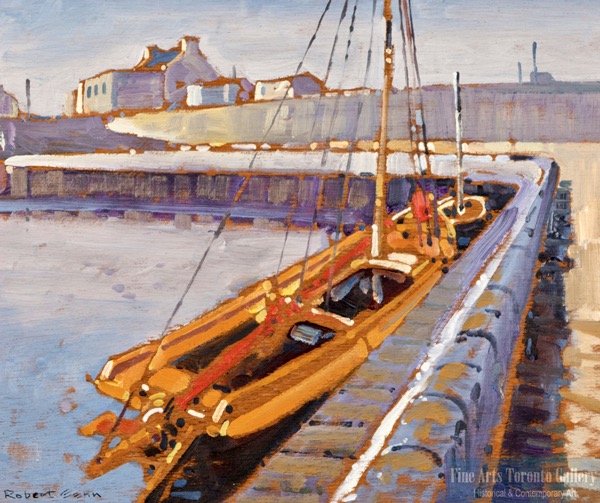 Robert Genn - Quay, Cleggan