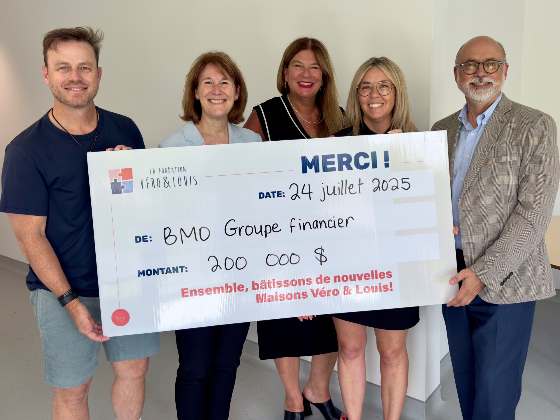 Image Un don de 200 000 $ de la part de BMO