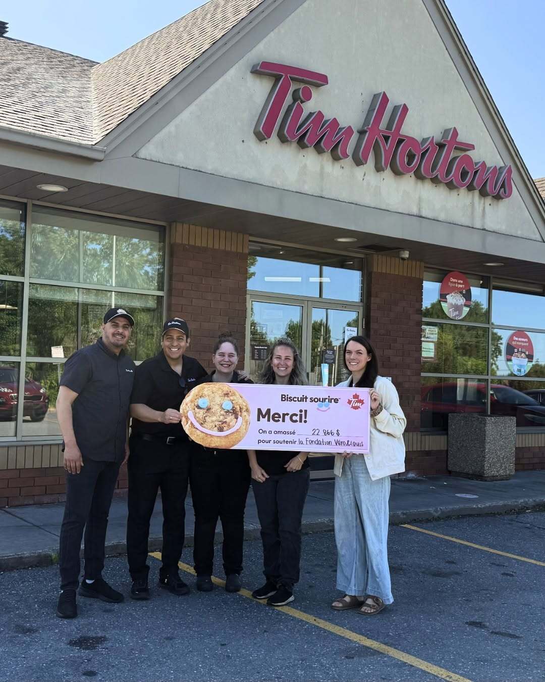 Image La campagne Biscuit Sourire permet d’amasser 22 866 $ pour la Fondation Véro & Louis