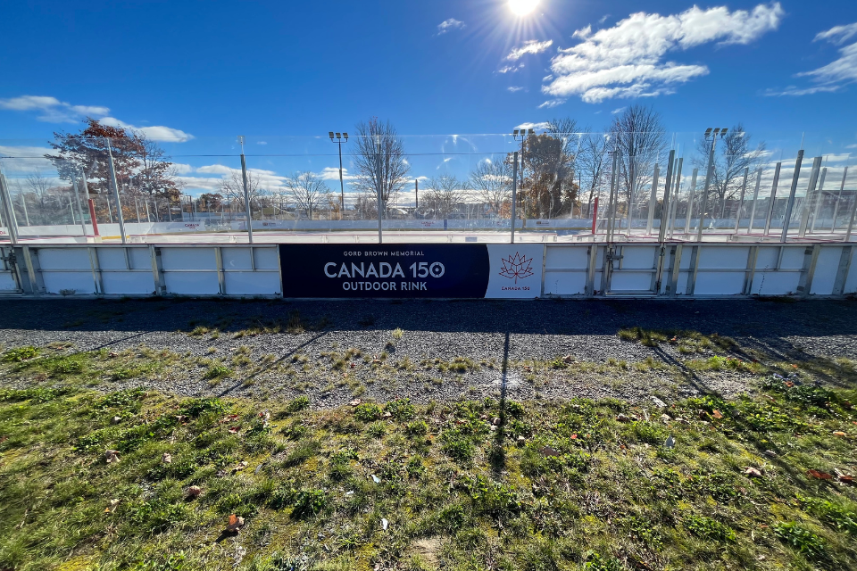 Gord Brown Memorial Canada 150 Outdoor Rink