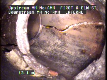 Slipped Joint or Collapsed Pipe