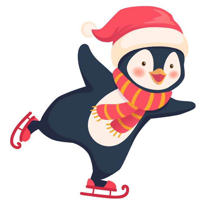 Skating Penguin