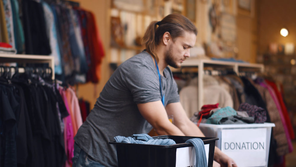 Thrift Store Tips: 7 Ways to Make the Most of Your Thrift Shopping Experience 2 donation sorting