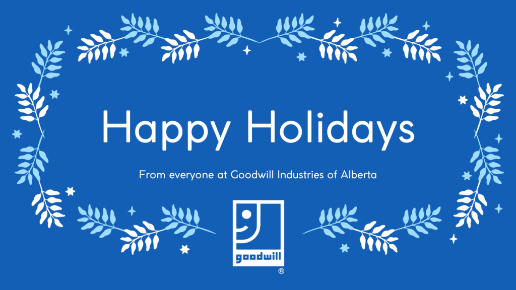 How does thrifting fit into Christmas? 6 Blue Folksy Christmas Happy Greetings Christmas Presentation
