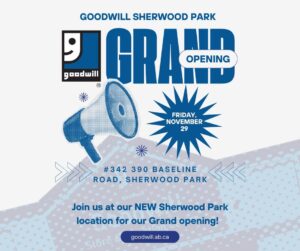 Grand Opening Sherwood Park 1080 x 1350 px Facebook Post