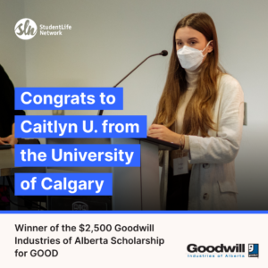 SLN Goodwill Scholarship Winner FBIGpost