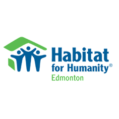 Habitat for Humanity ReStore Leduc exterior entrance doors.