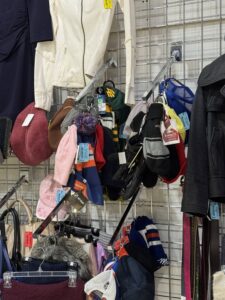 Toques, gloves, scarves, and hats at Goodwill Alberta - the perfect thrifted gift