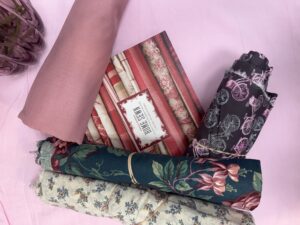 Thrift gift ideas from Goodwill - featured image with sewing book and supplies