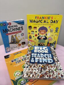 Children's activity and learning books - the perfect thrifted gifts from Goodwill