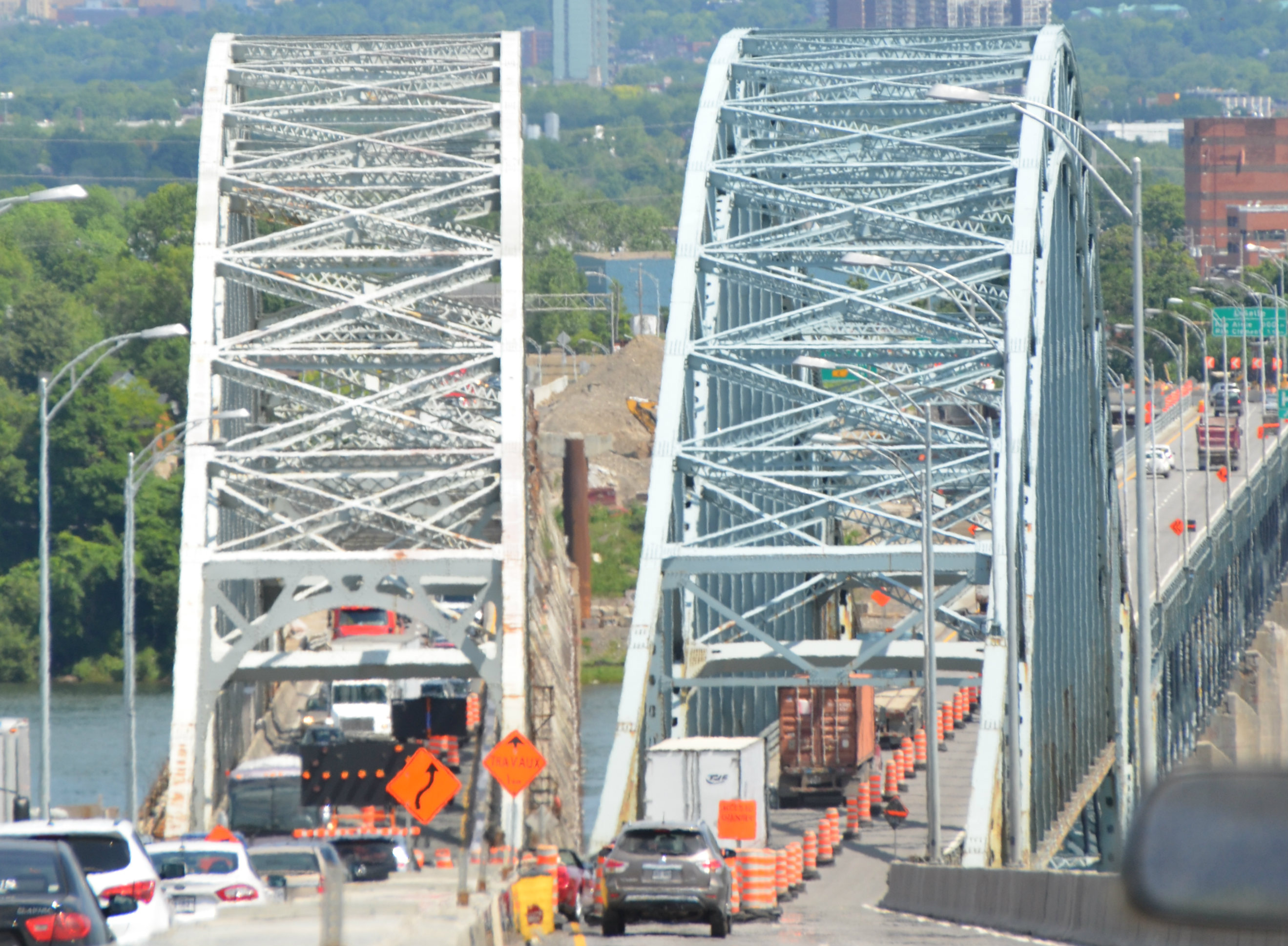 Travaux au pont Mercier: Des solutions promises d’ici mardi