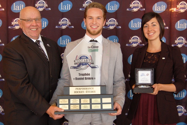 Trois honneurs pour le défenseur Pascal Corbeil