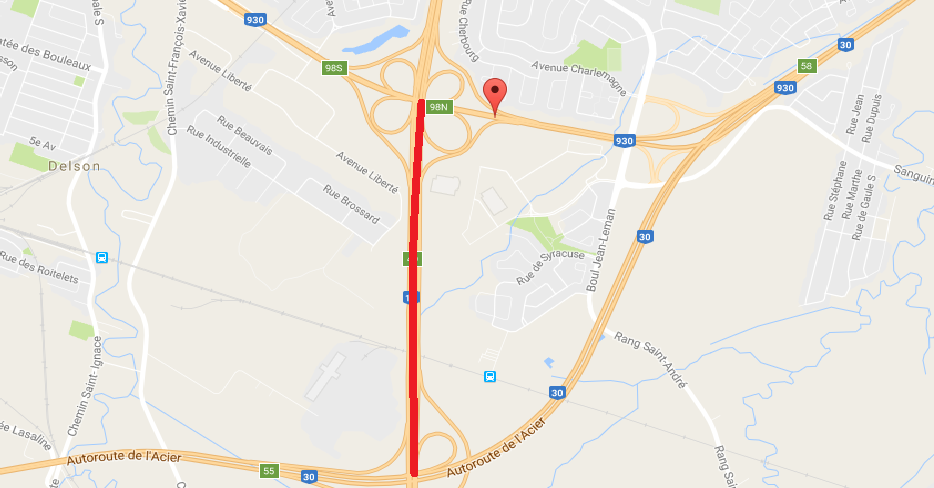 Fermeture temporaire d&rsquo;une voie sur l&rsquo;autoroute 15 à Candiac