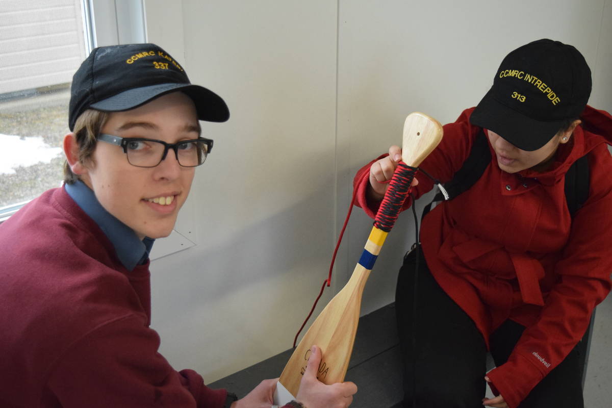 Des cadets de Sainte-Catherine présents à une compétition de matelotage