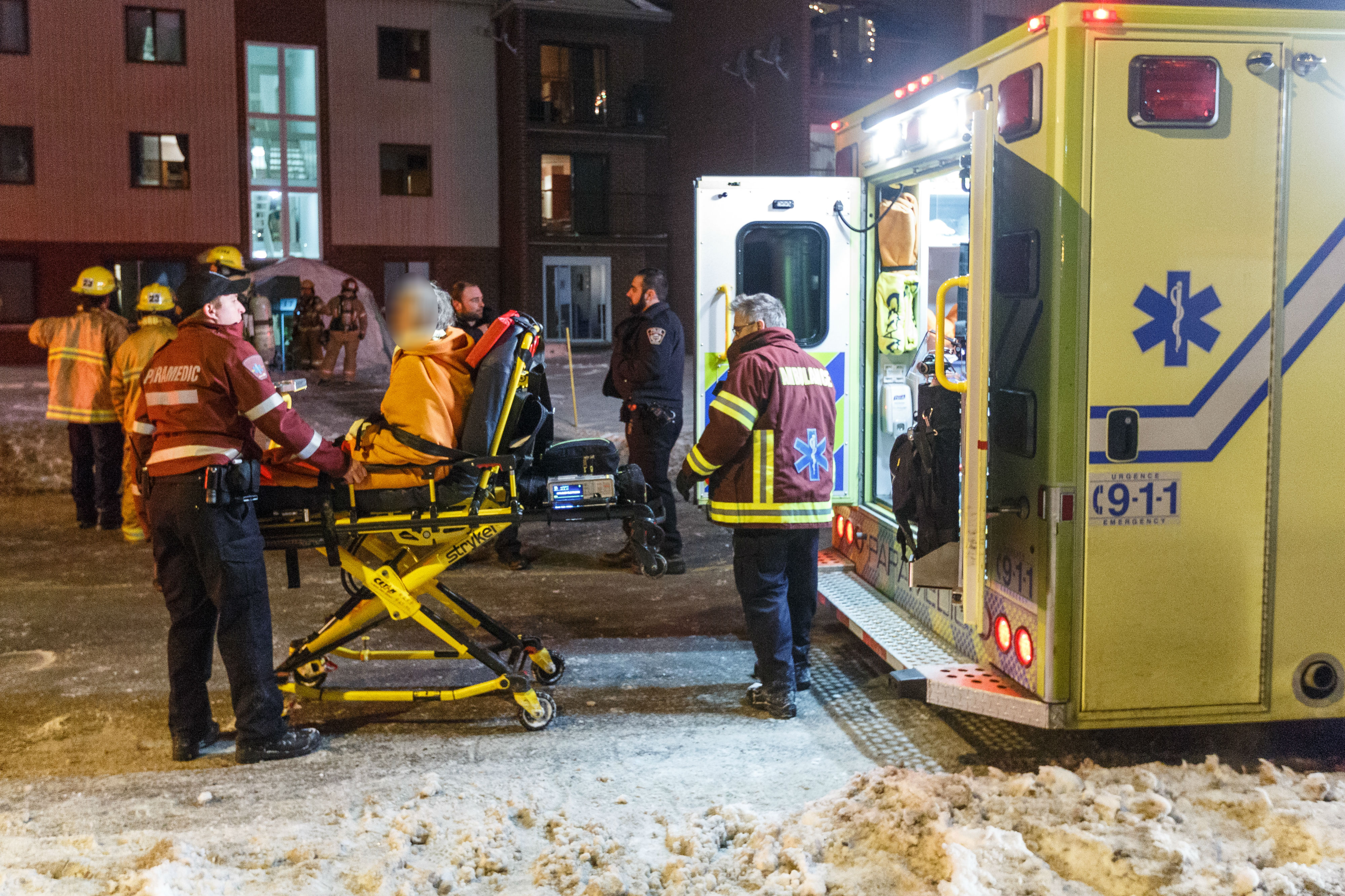 Un matelas cause un incendie dans un édifice à logements à Saint-Constant