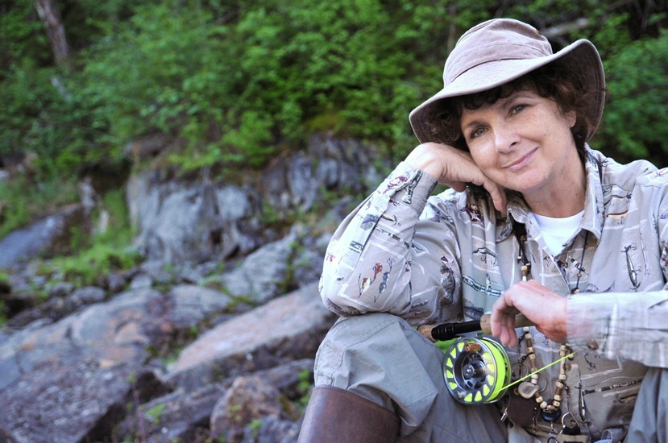 Le bonheur les deux pieds dans l’eau pour Louise Laparé