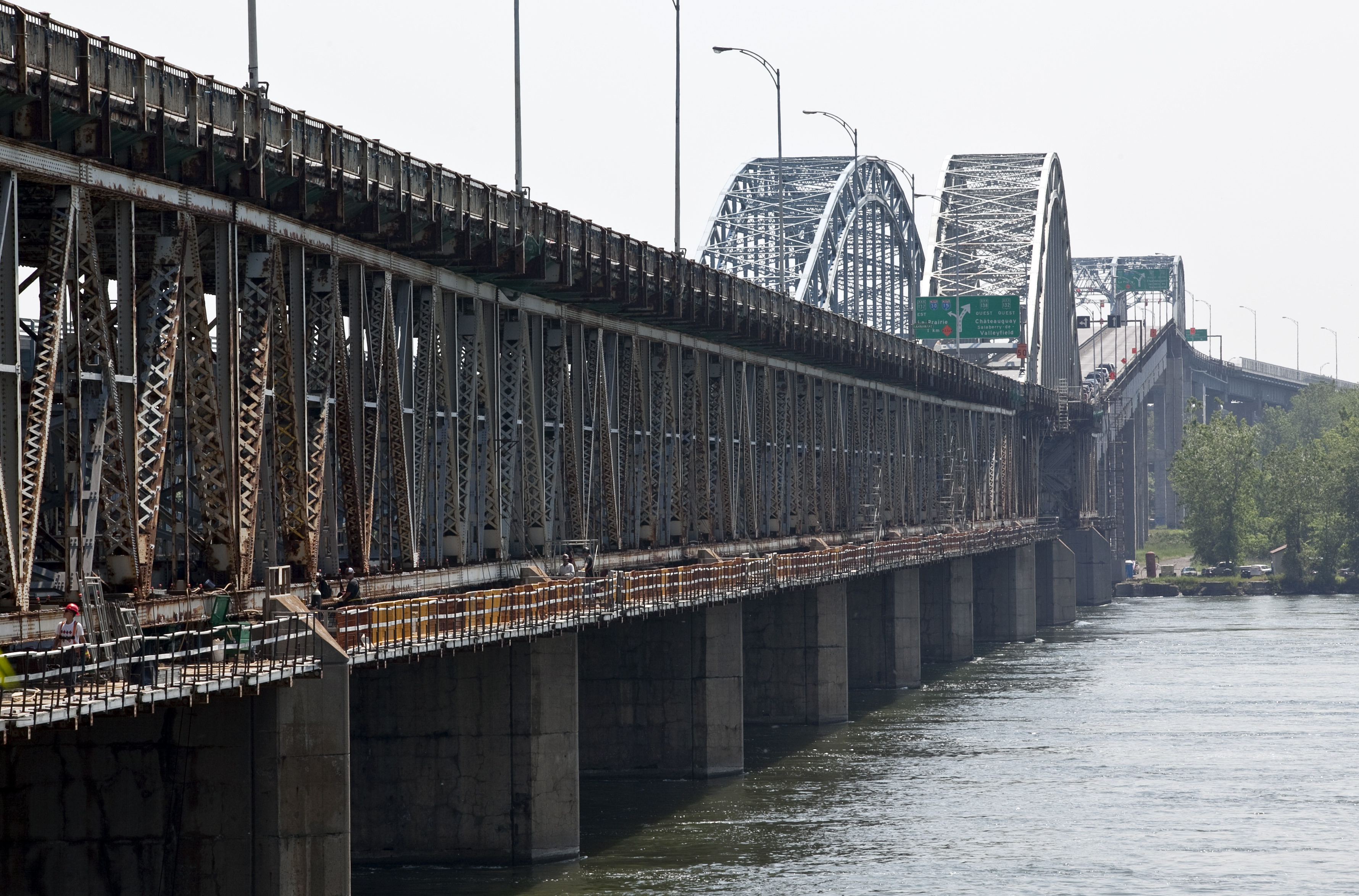 Le pont Mercier complètement fermé dans la nuit du 18 au 19 août