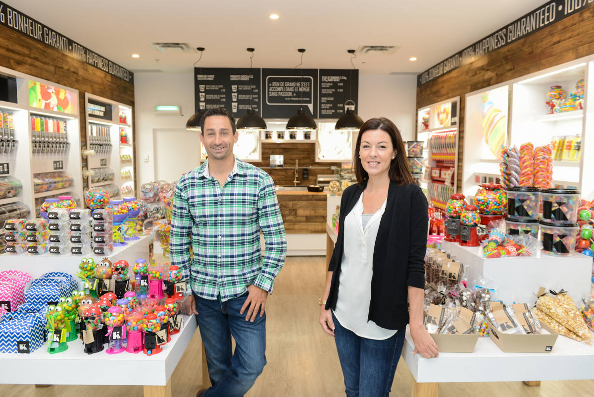 Une boutique de bonbons KandJu ouvre à Delson