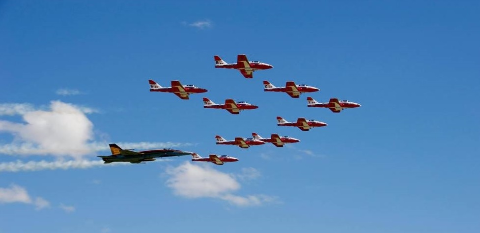 Les trois spectacles des Snowbirds sont annulés