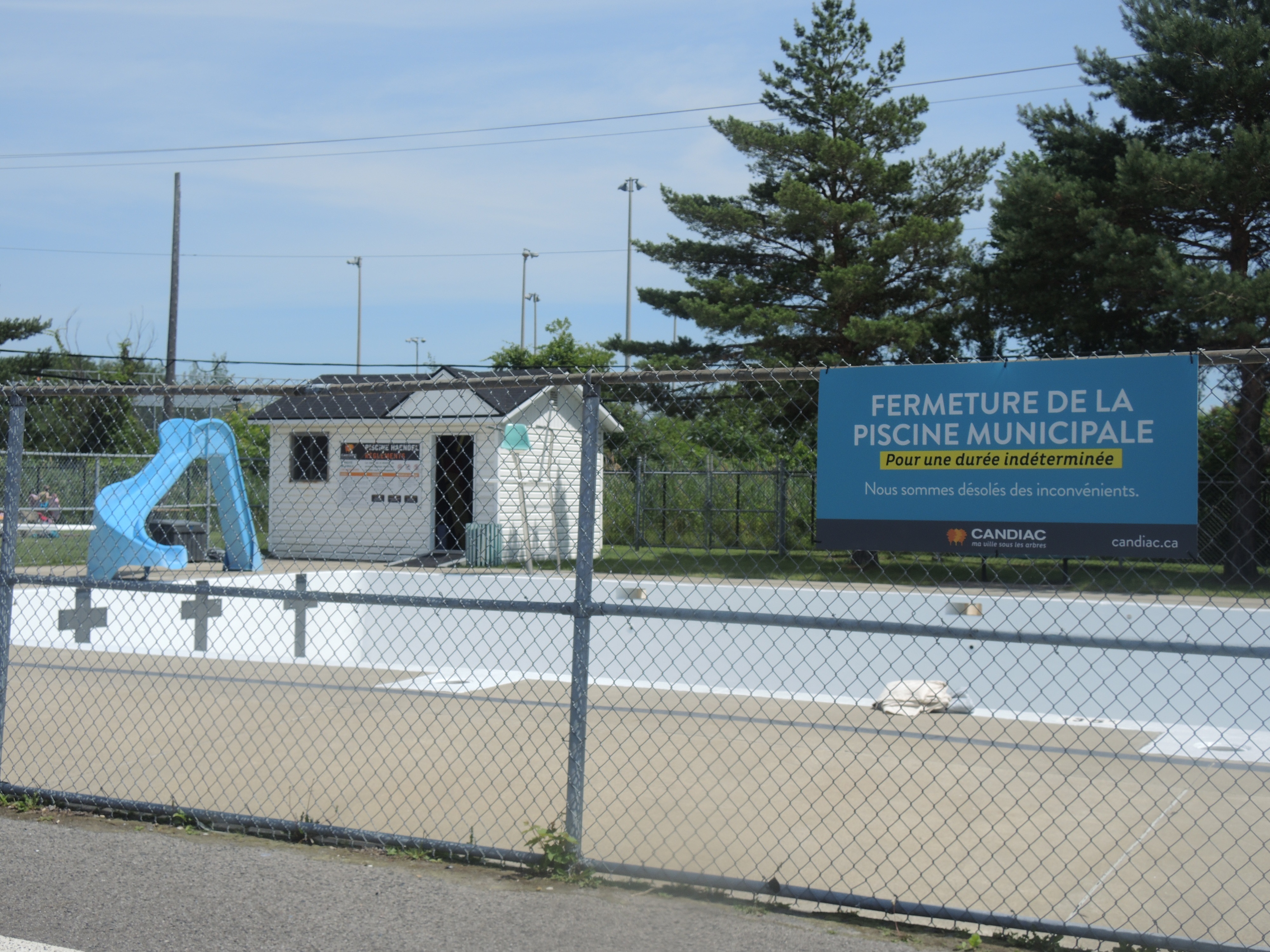 Réouverture de la piscine à Candiac