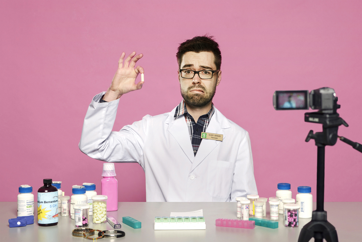 Le Pharmachien monte la garde en santé