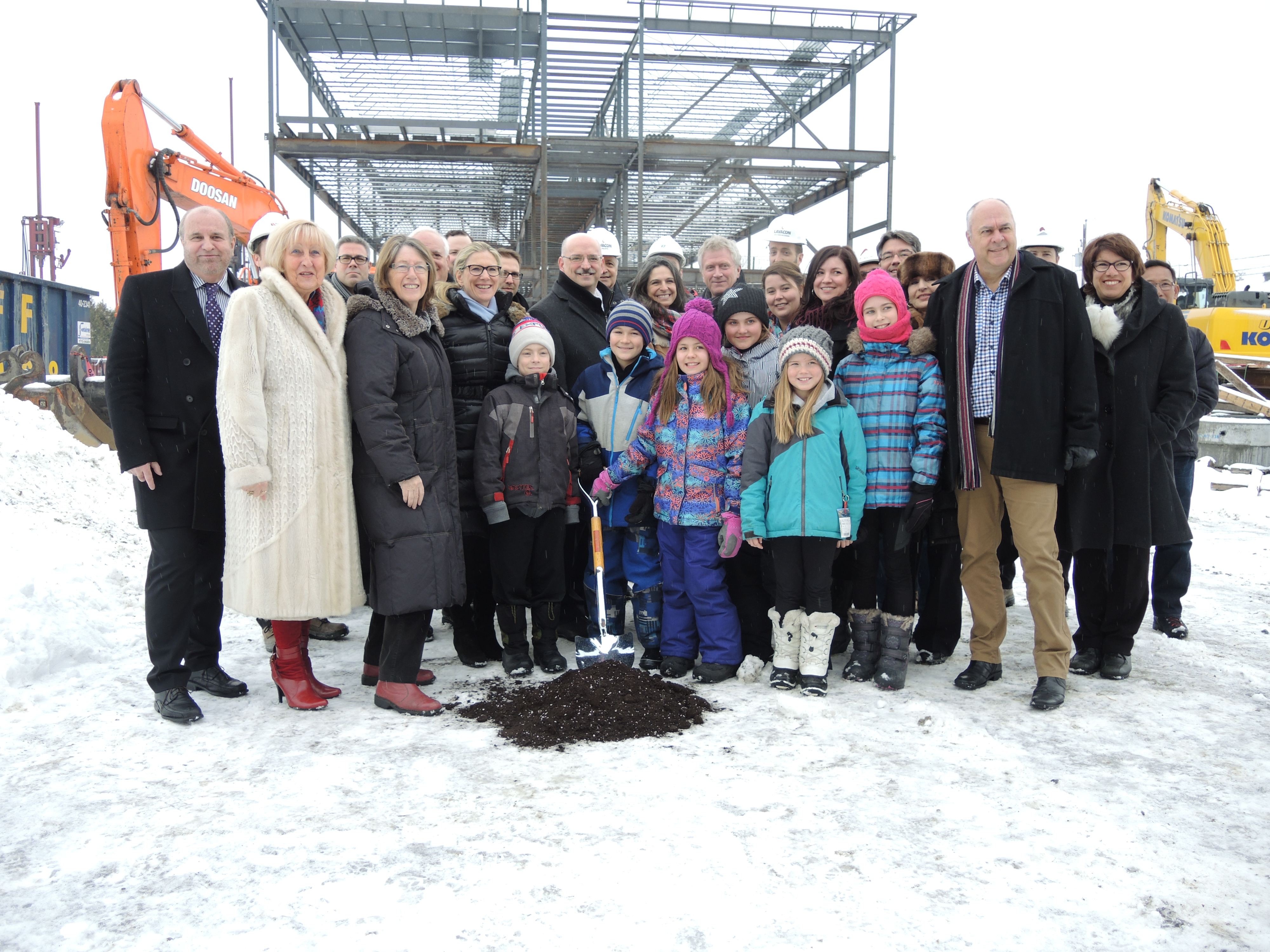 Coup d’envoi des travaux de la nouvelle école à Saint-Philippe