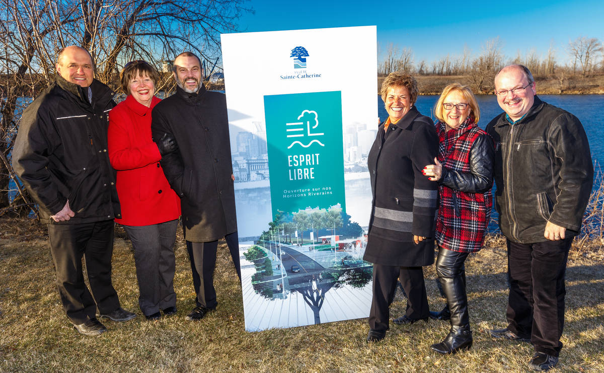 Concours de design pour embellir les berges de Sainte-Catherine
