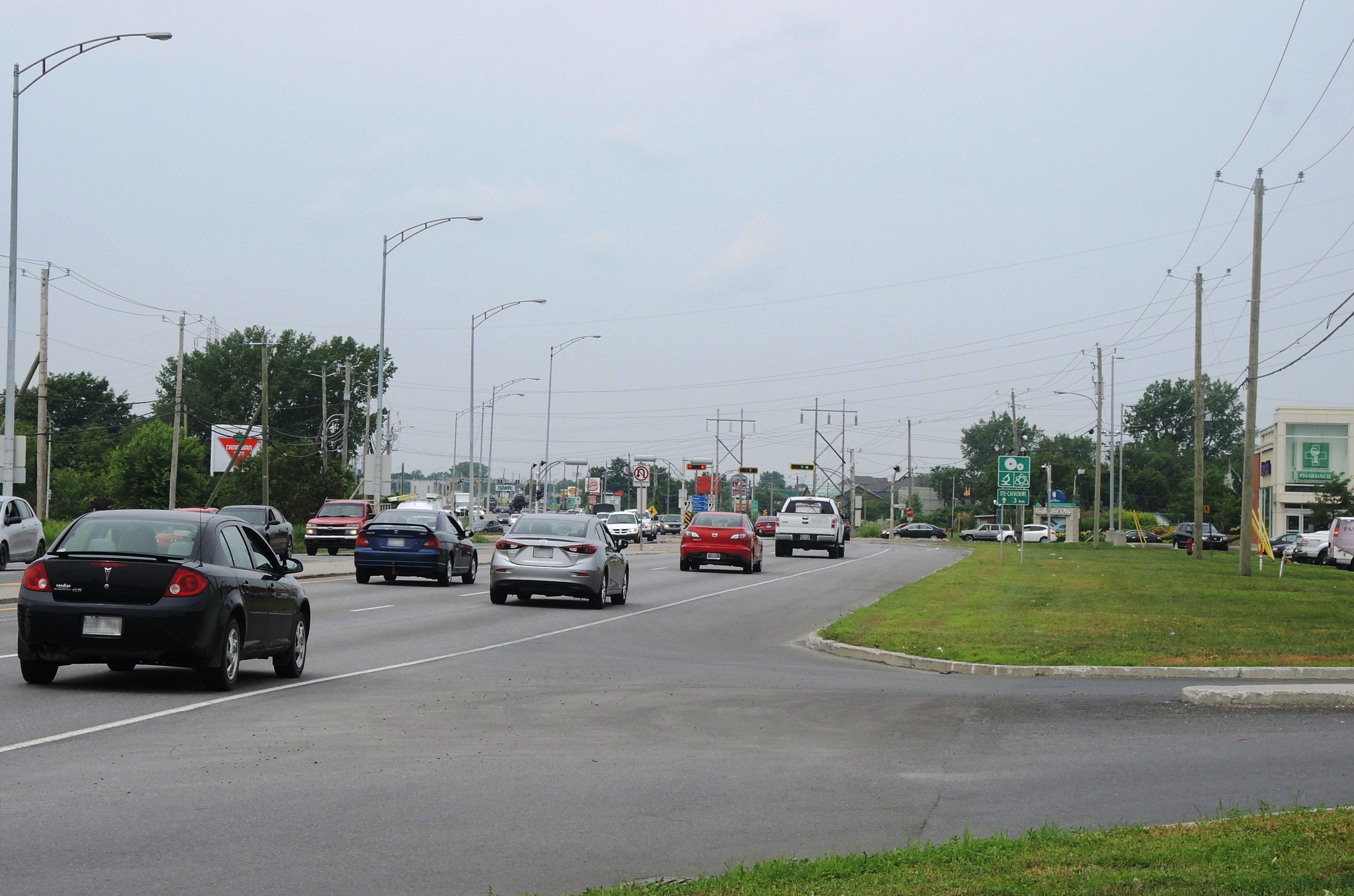 Le stationnement sera permis dans l’emprise de la route 132 à Saint-Constant