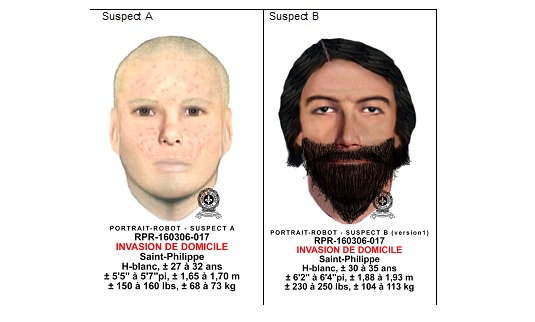 Invasion de domicile: la police cherche toujours les deux suspects