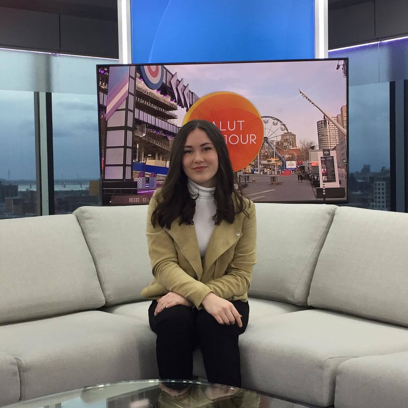 Chroniqueuse d’un jour à «Salut Bonjour»