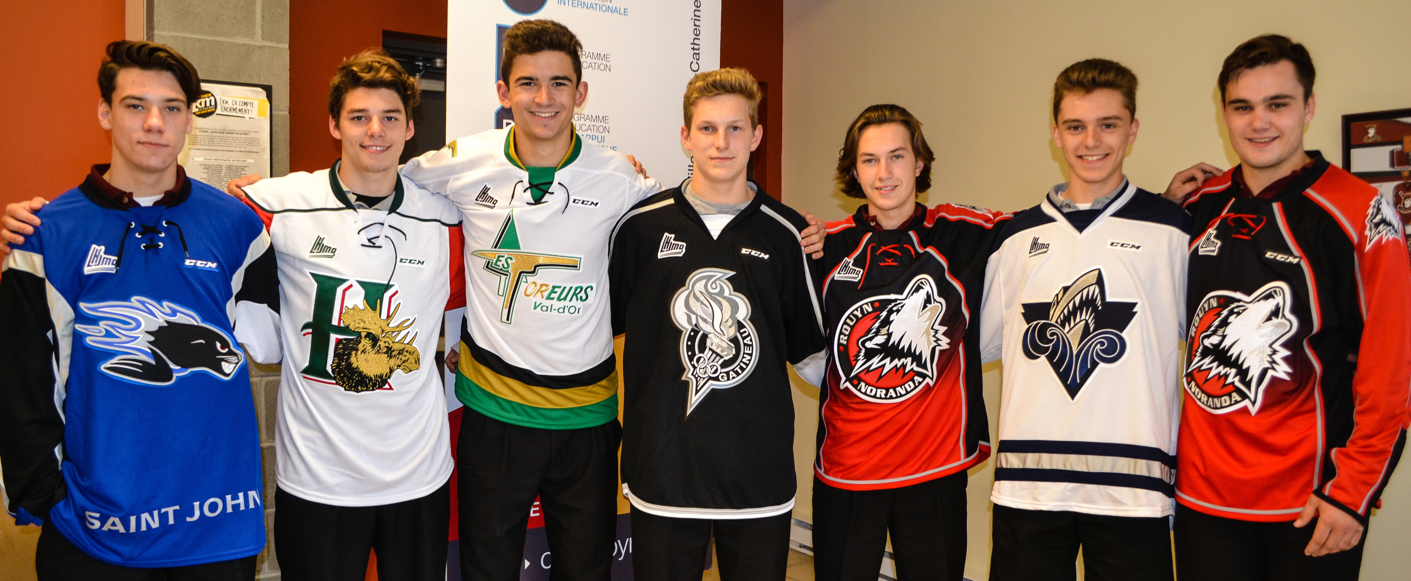 Quatre Riverains et trois Dynamiques repêchés par le junior majeur