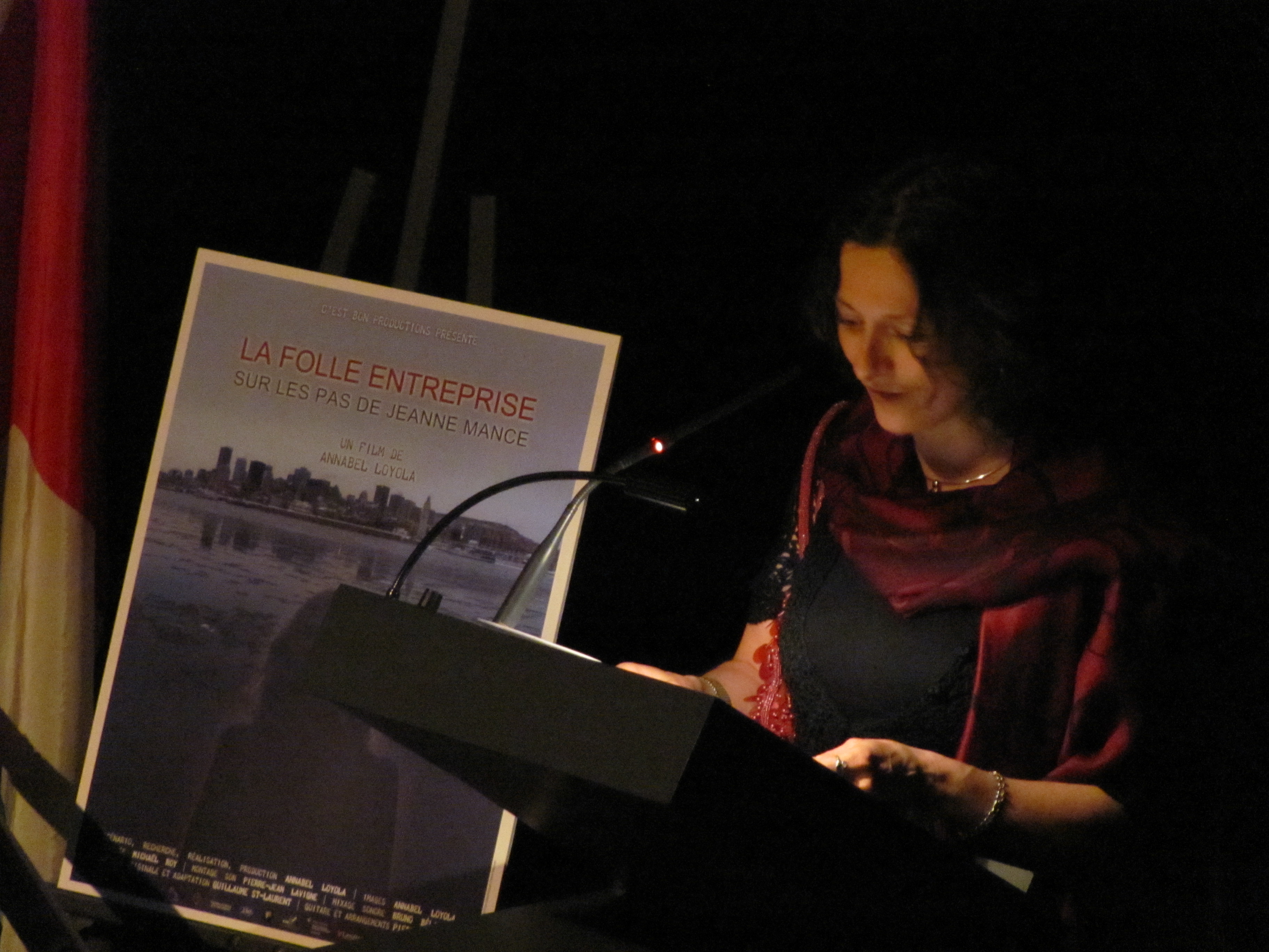Ciné-conférence : « La Folle entreprise, sur les pas de Jeanne Mance »
